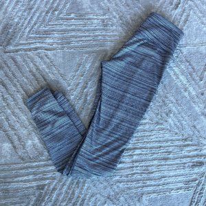 Athleta Grey and White Leggings - Size XS